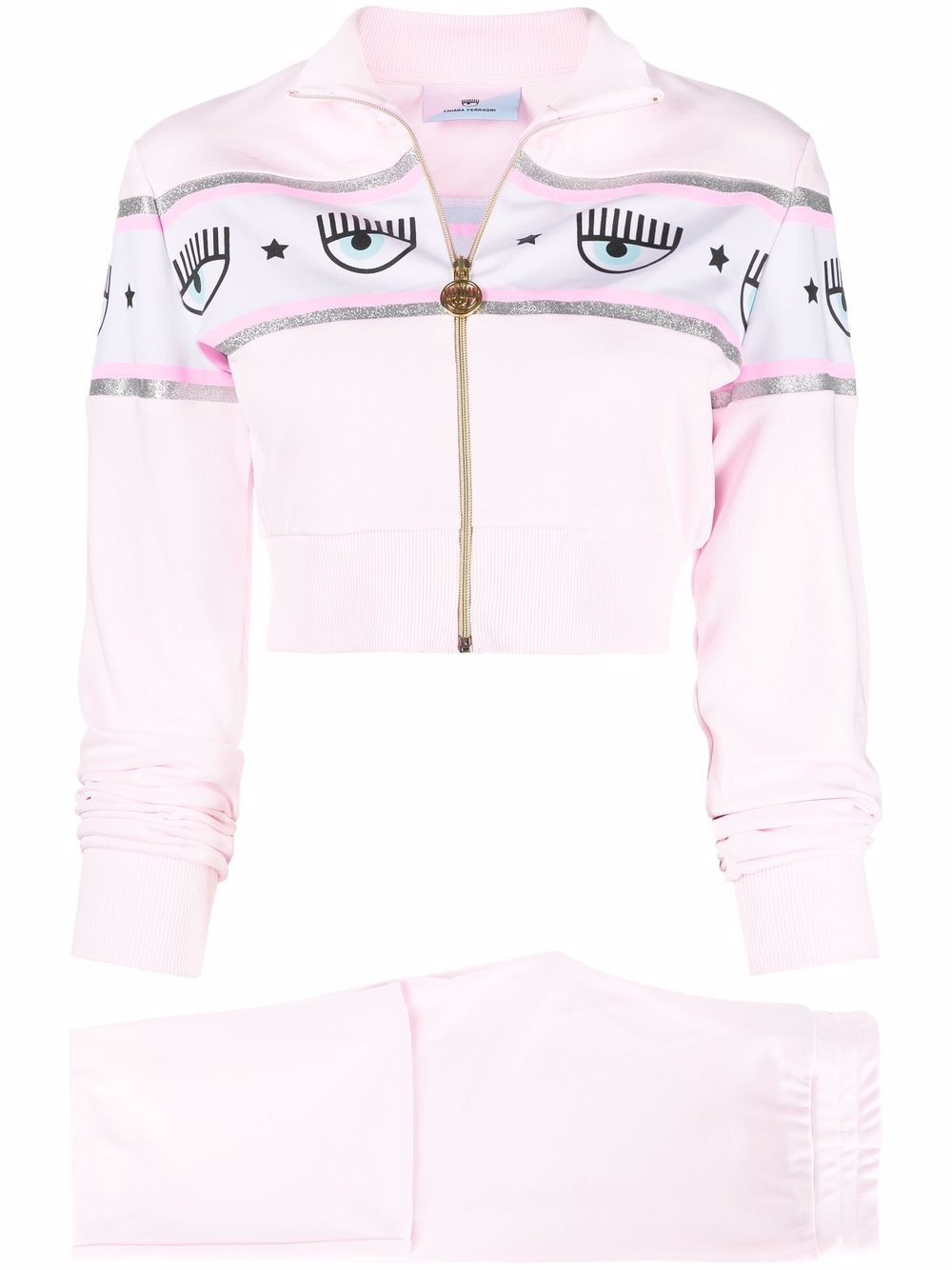 Chiara Ferragni Eye Logo eye-motif Tracksuit Set - Farfetch