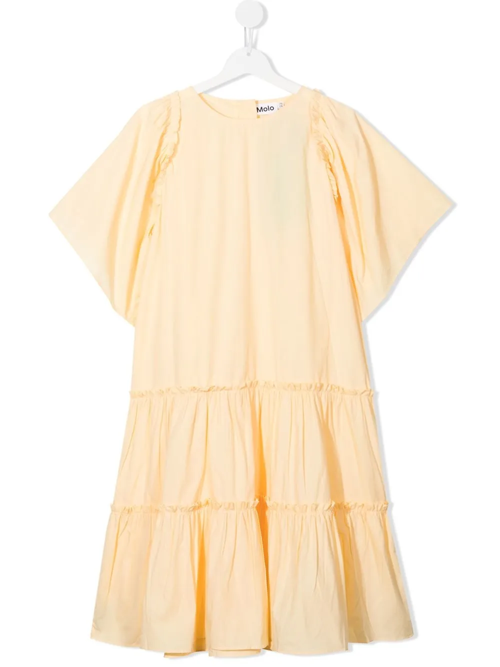 

Molo vestido casual de manga corta - Naranja