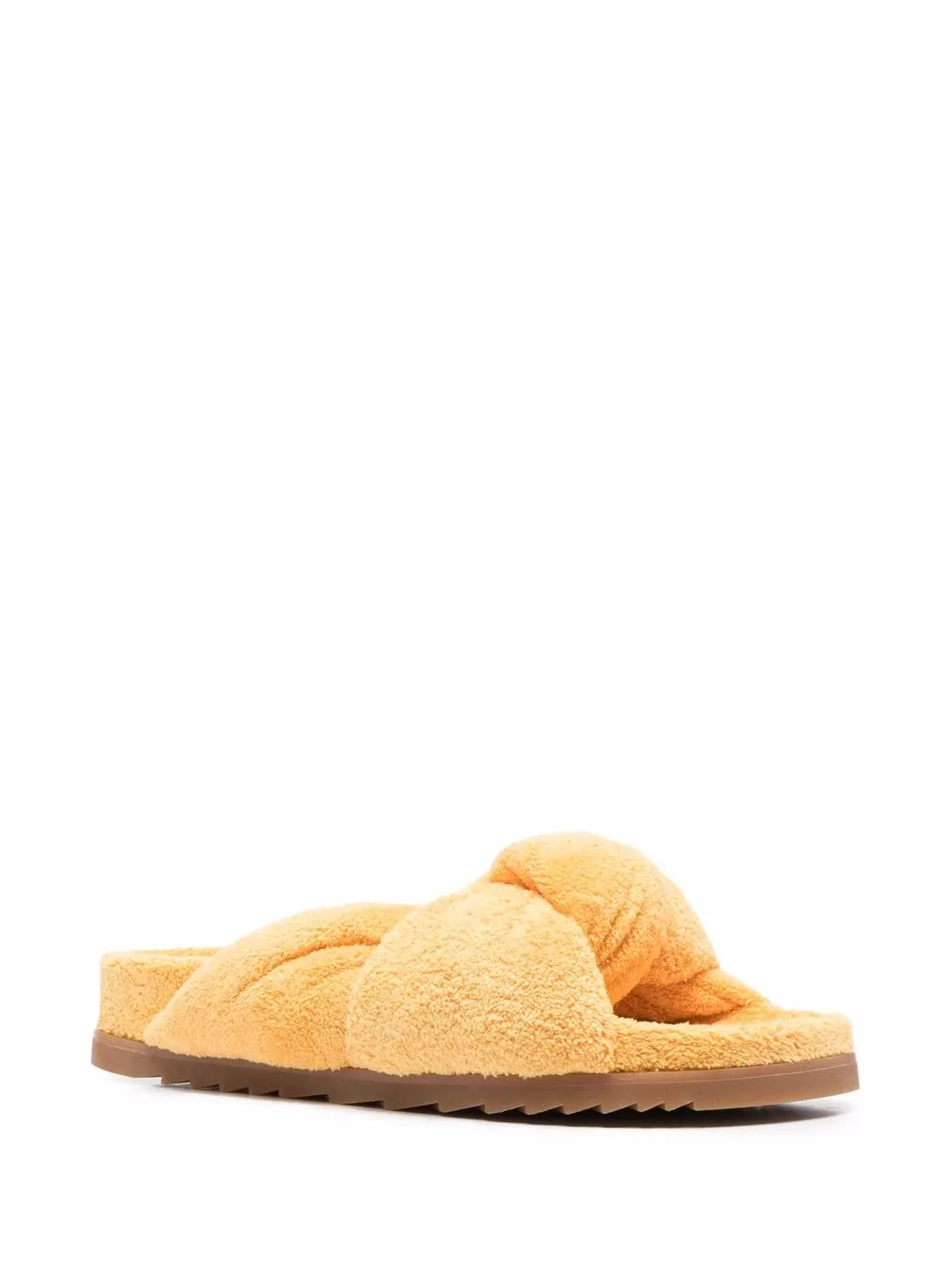 Ash Slippers met geknoopt detail - Geel