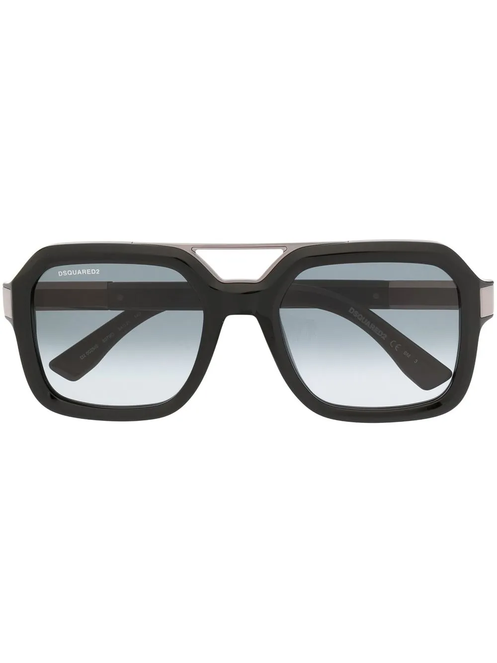 

Dsquared2 Eyewear square-frame tinted sunglasses - Black