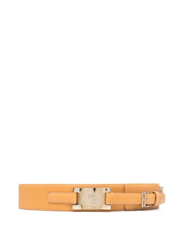 Gianfranco Ferré Pre-owned 1990s Leather Belt in Brown