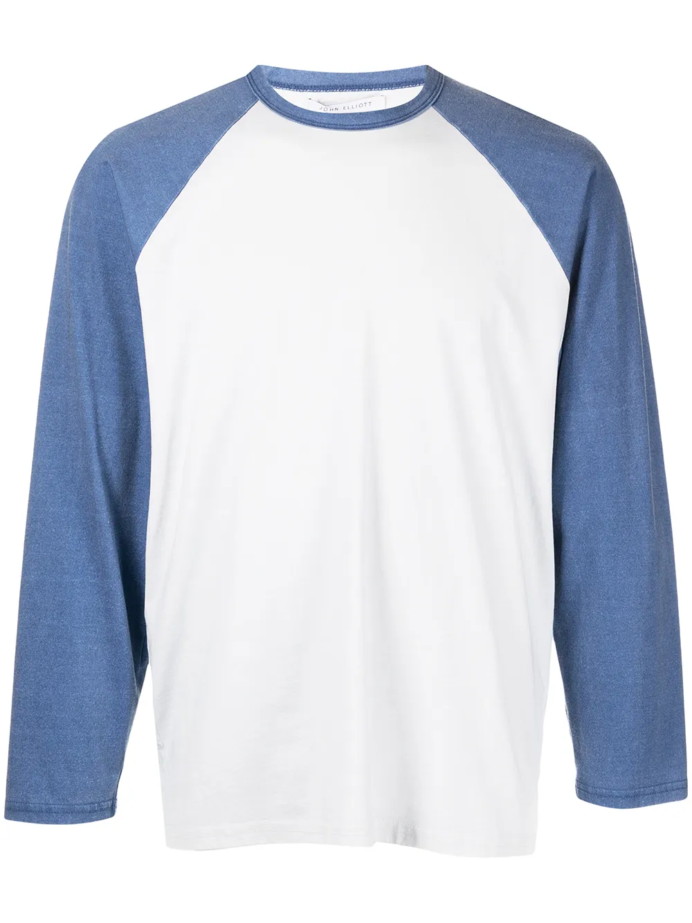 

John Elliott two-tone long-sleeve T-shirt - Blue