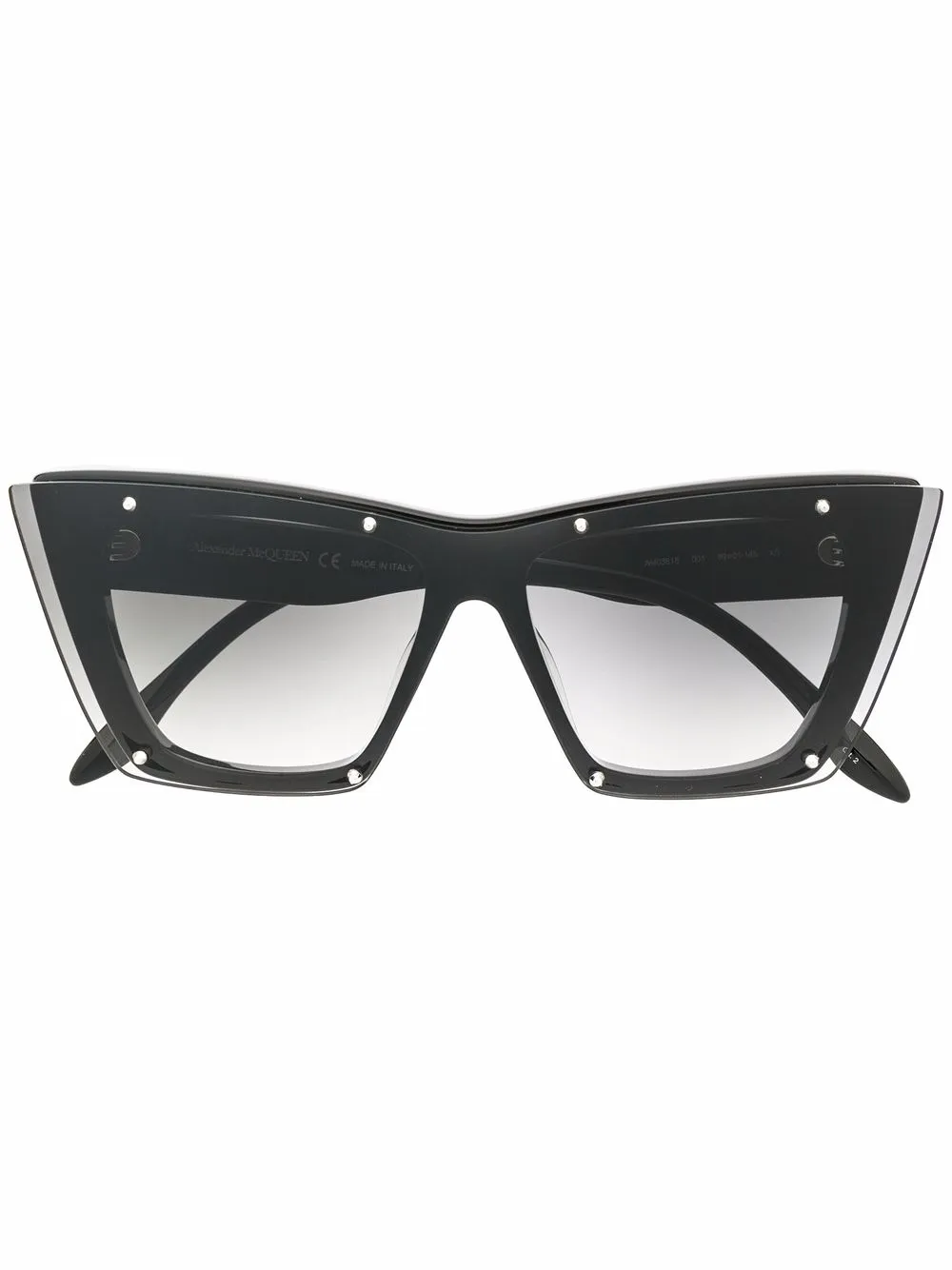 

Alexander McQueen Eyewear cat-eye frame sunglasses - Black