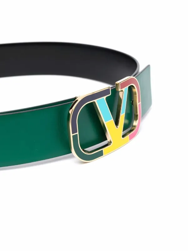 green valentino belt