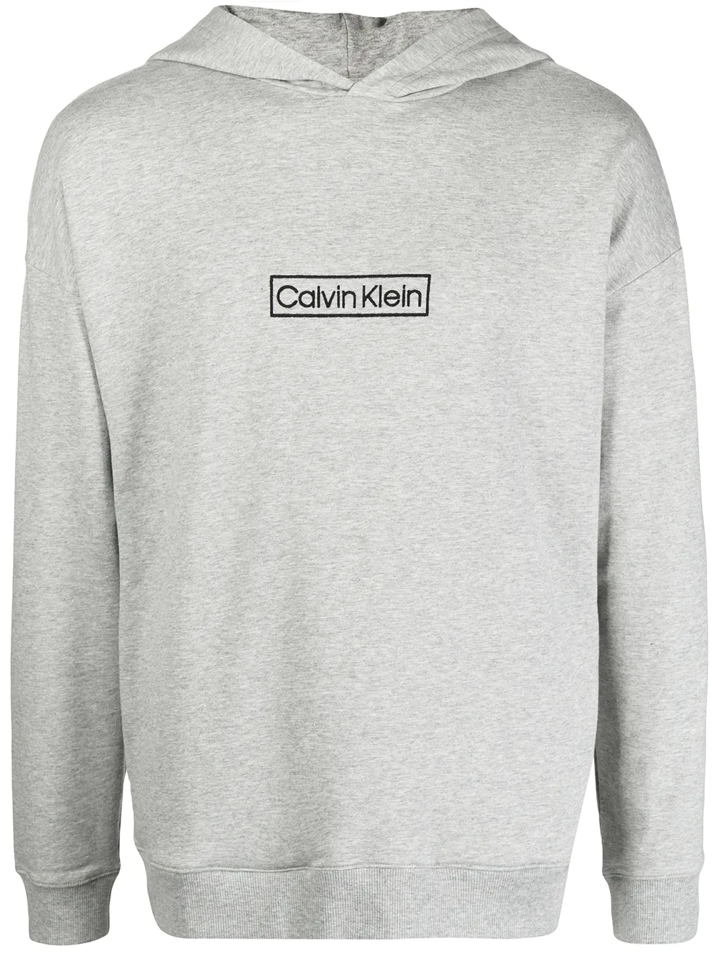 

Calvin Klein hoodie con logo CK - Gris