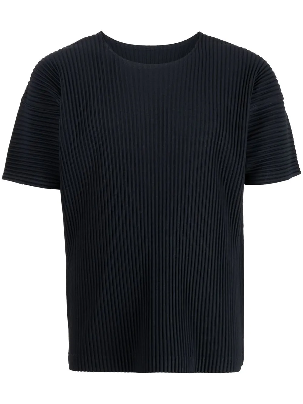 

Issey Miyake playera con cuello redondo - Azul