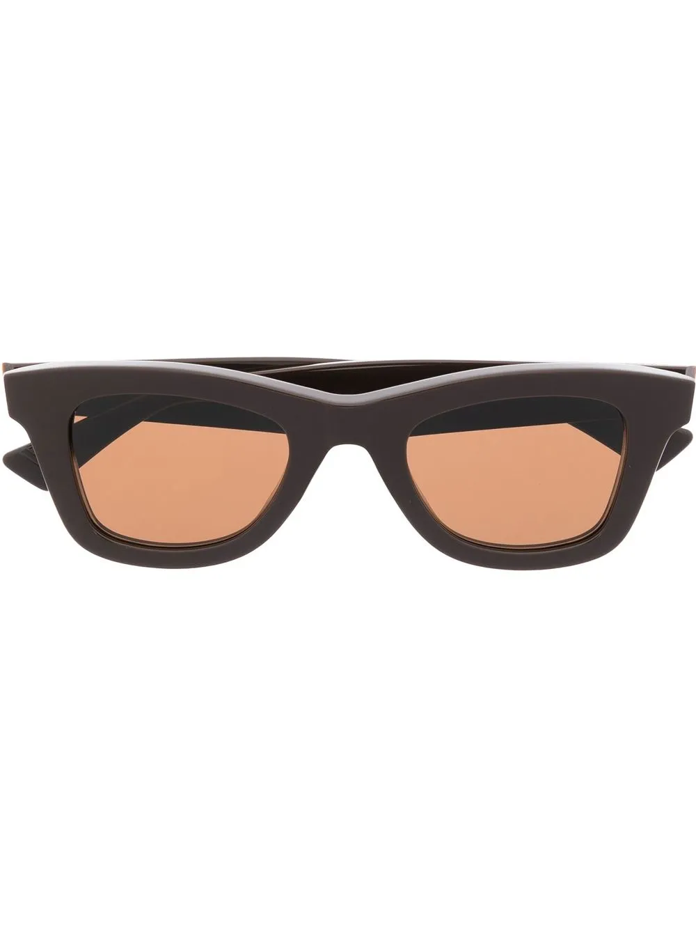 

Bottega Veneta Eyewear lentes de sol con armazón en D - Marrón