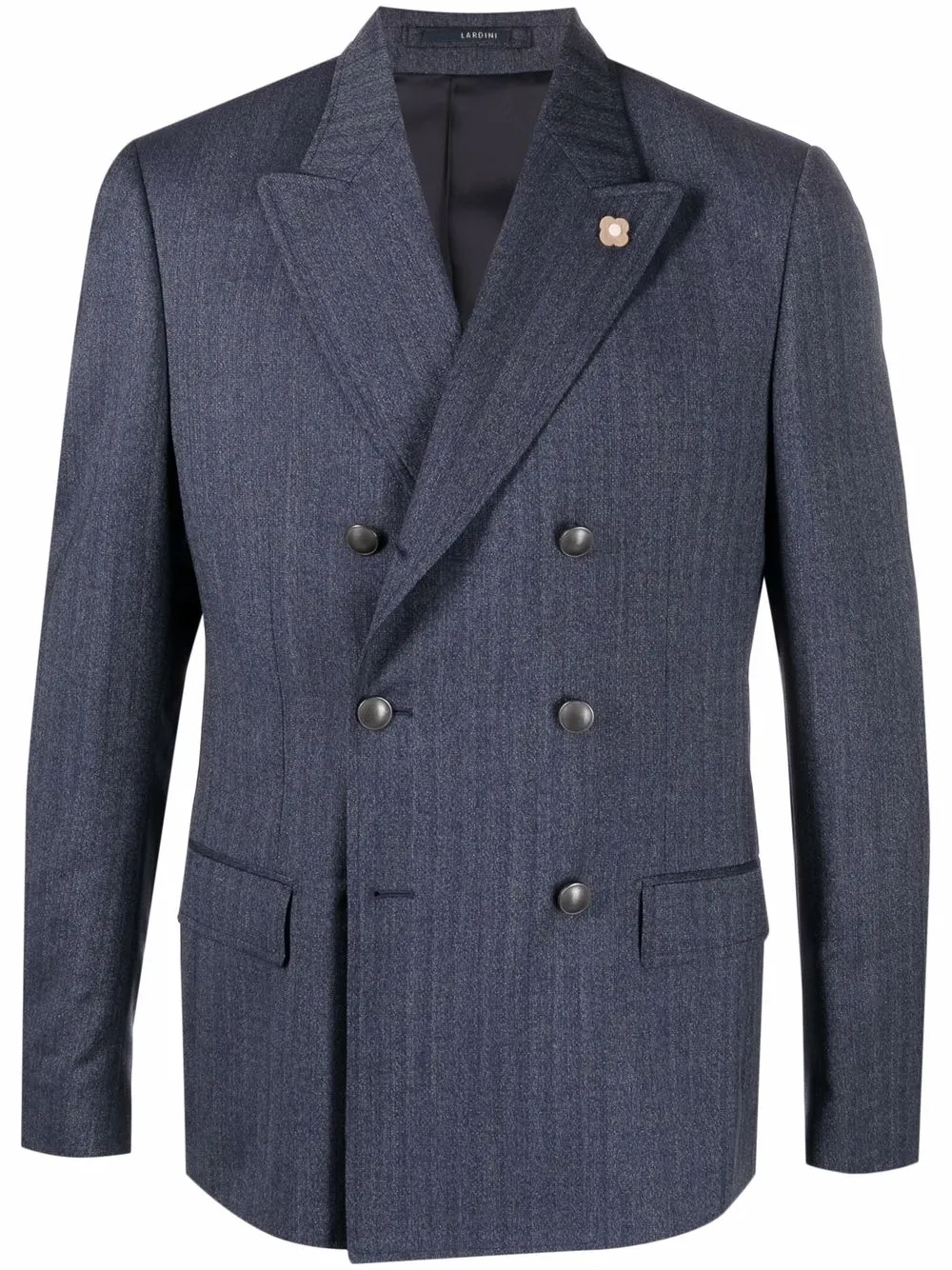 

Lardini blazer con doble botonadura - Azul