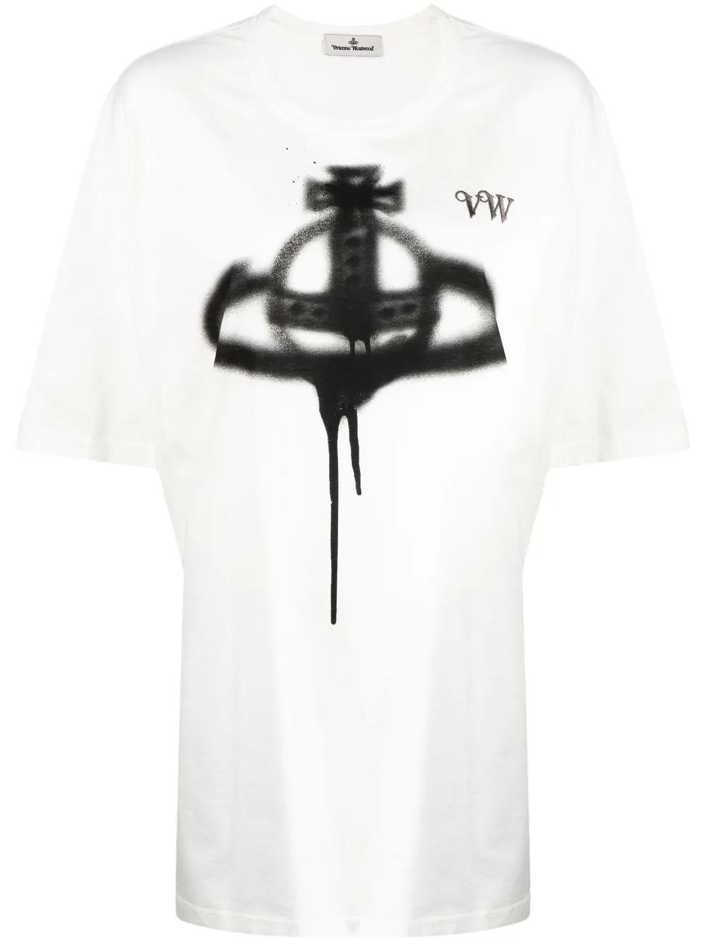 

Vivienne Westwood Orb-logo organic-cotton T-Shirt - White