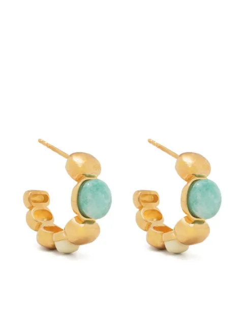 Aurelie Bidermann amazonite earrings