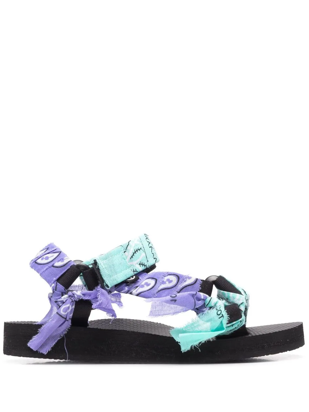 

Arizona Love Trekky bandana-print sandals - Green