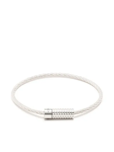 Le Gramme pyramid-plaque detail bracelet