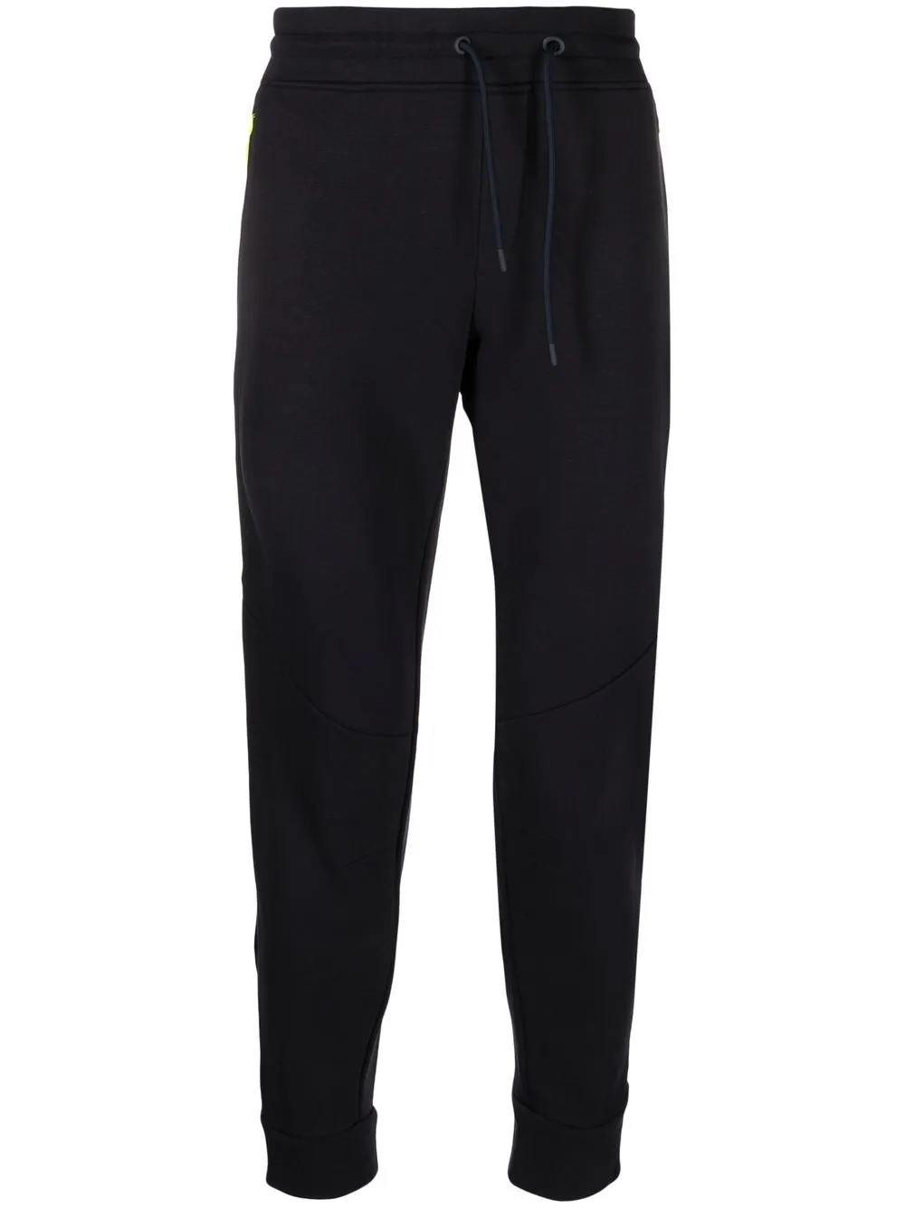 

Emporio Armani pants con panel en contraste - Azul