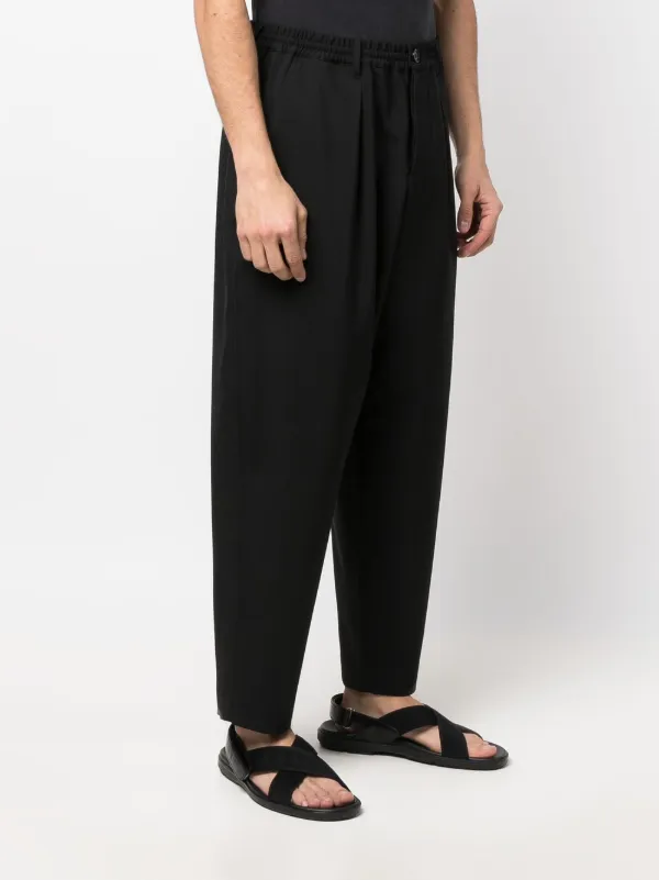 Marni elasticated-waist barrel-leg 