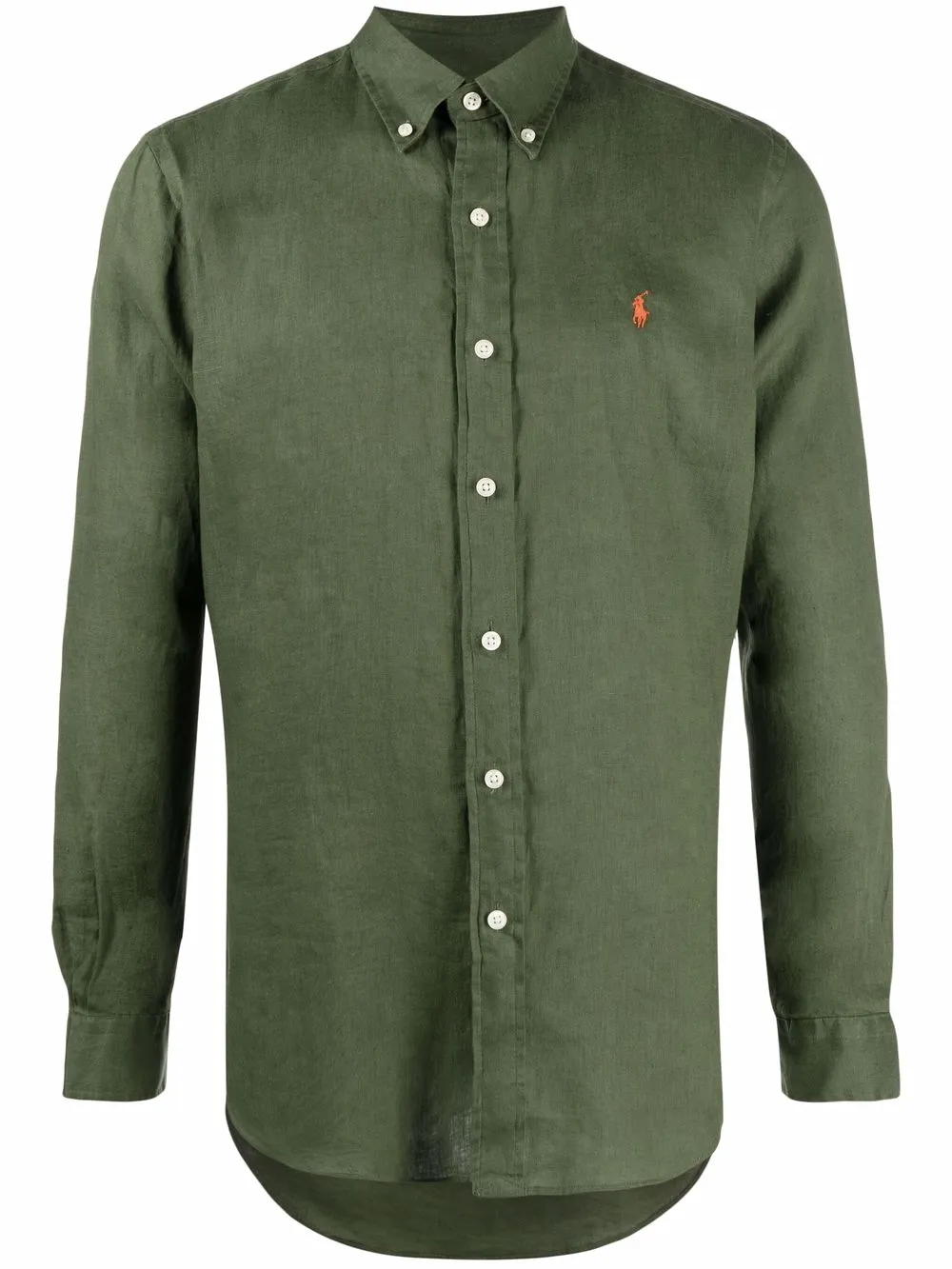

Polo Ralph Lauren camisa con logo bordado - Verde