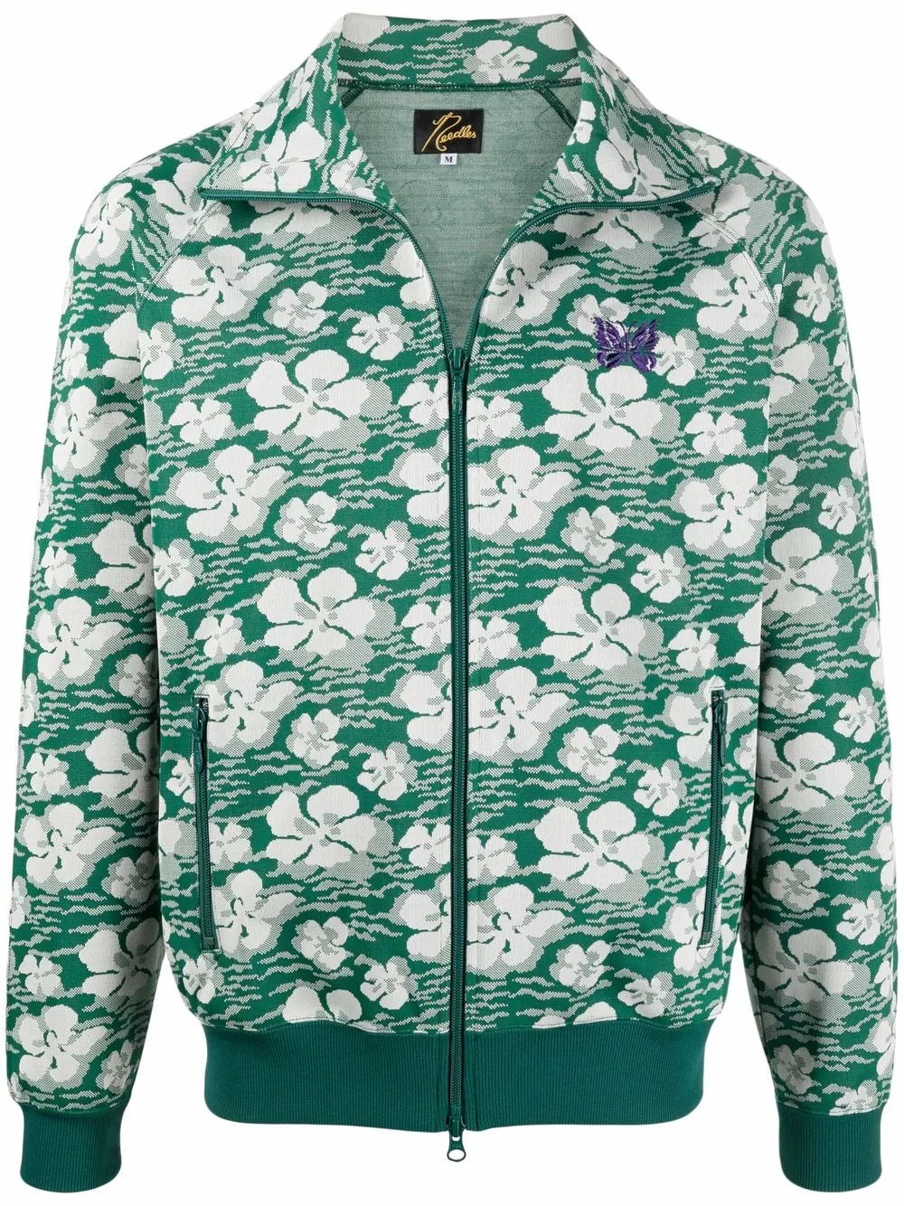 

Needles sudadera con estampado floral - Verde