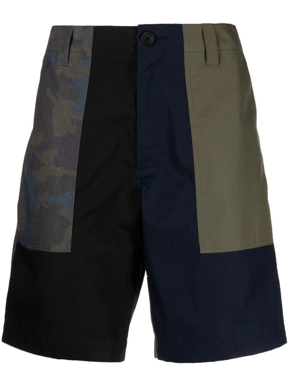 

The Power For The People colour-block panel shorts - Multicolour