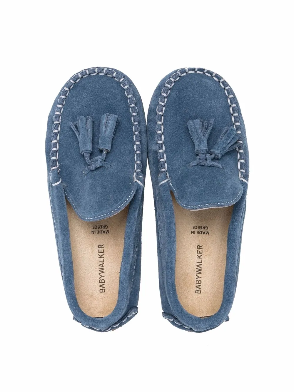 BabyWalker Loafers met kwastje Blauw