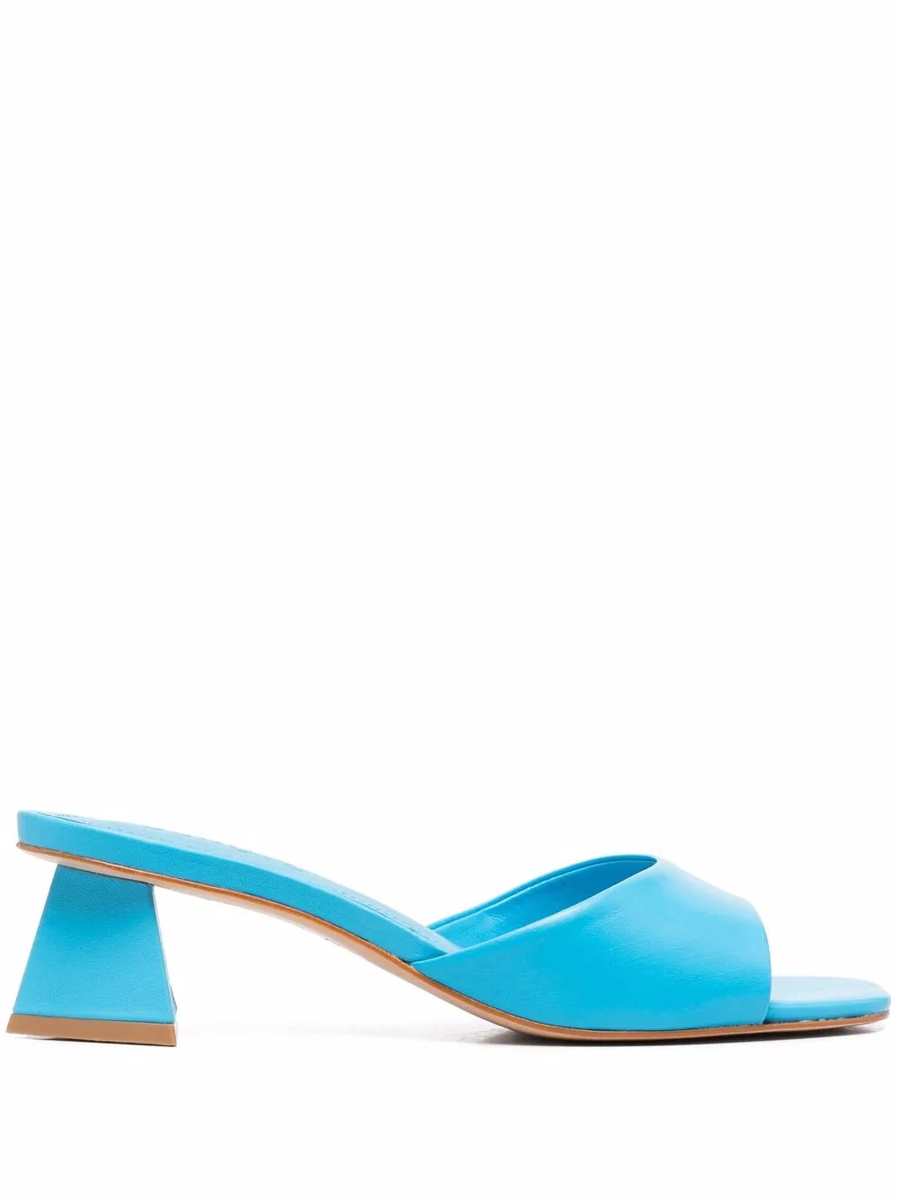 

Schutz mules con puntera abierta - Azul