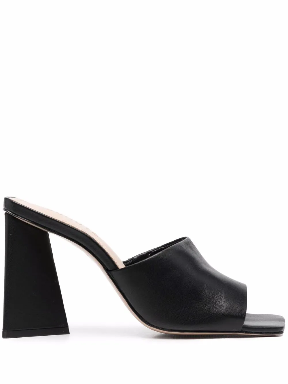 

Schutz mules con puntera abierta - Negro