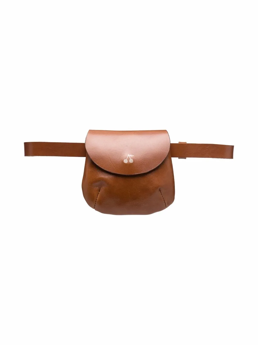 

Bonpoint leather belt bag - Brown