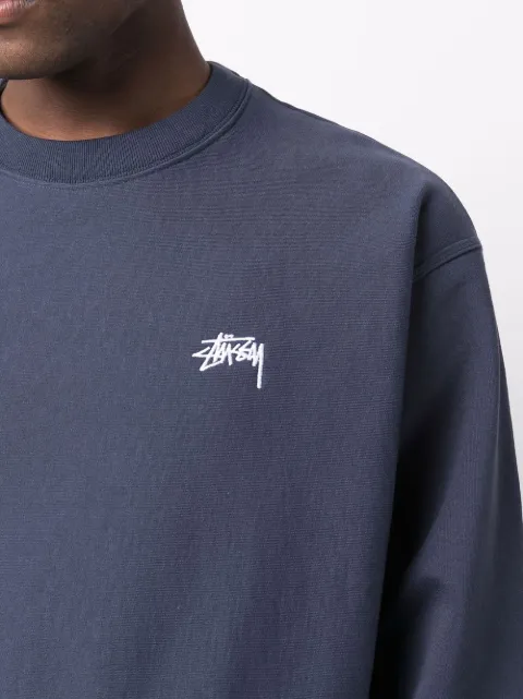 Stüssy embroidered-logo Crew Neck 