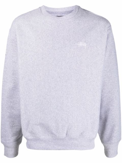 white stussy crewneck