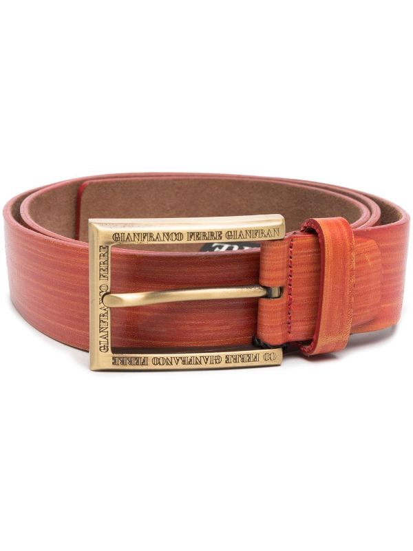 Gianfranco Ferré Pre-Owned 1990s Leather Belt - Farfetch