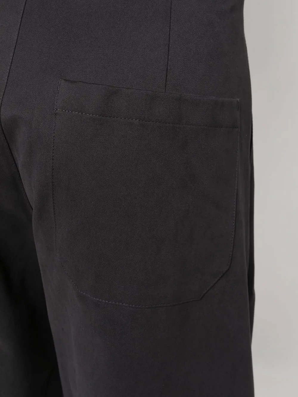 Studio Nicholson Broek met wijde pijpen Grijs
