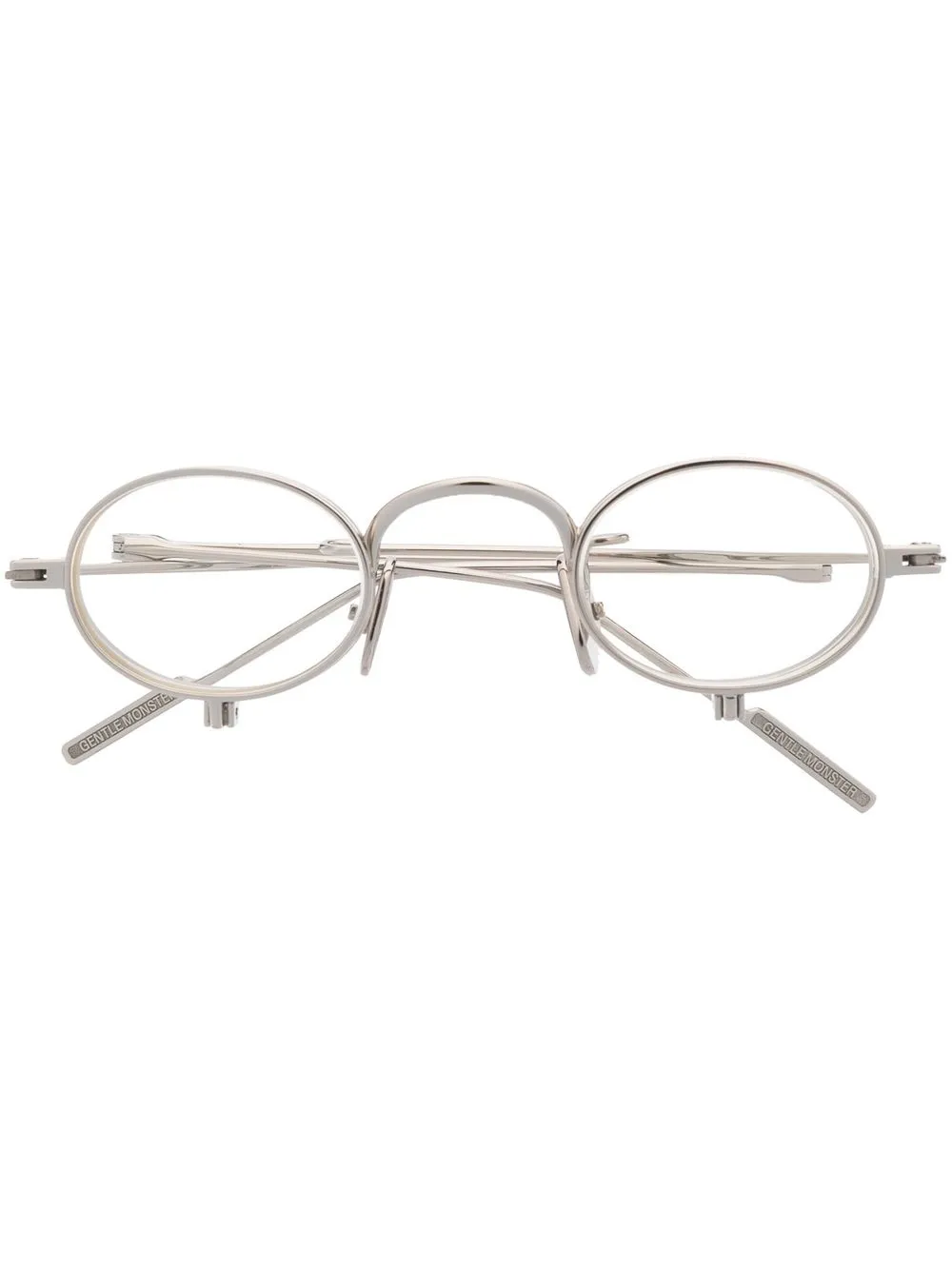 

Gentle Monster round-frame glassses - Silver