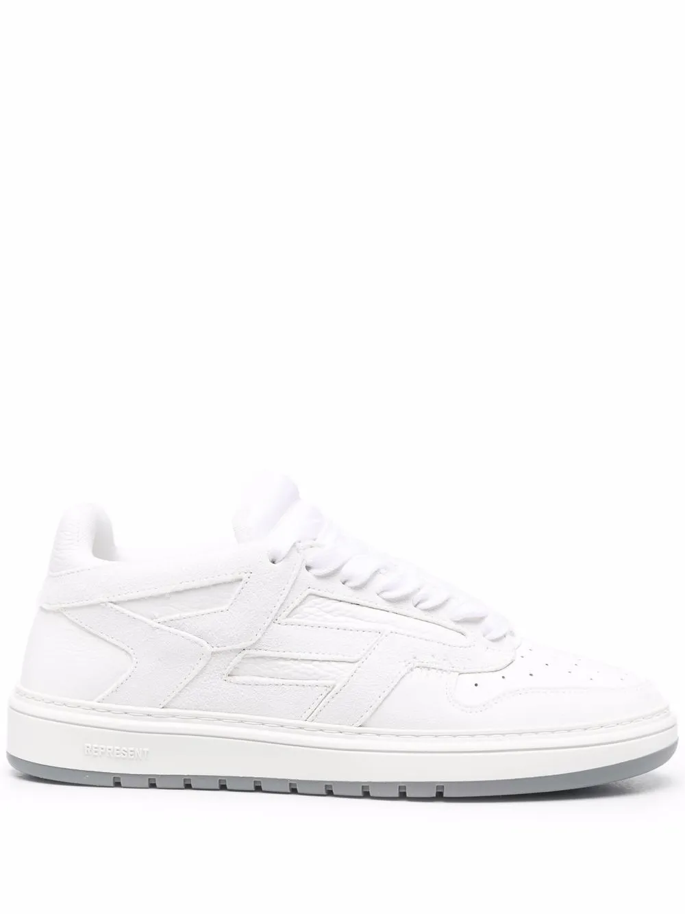 

Represent low-top leather sneakers - White