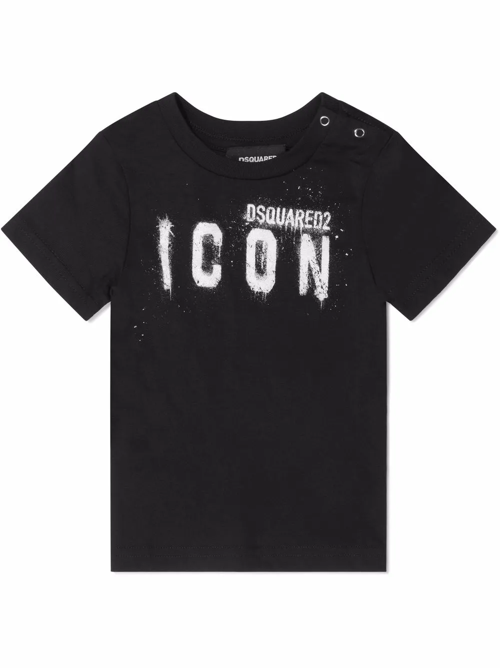 

Dsquared2 Kids Icon logo-print cotton T-shirt - Black