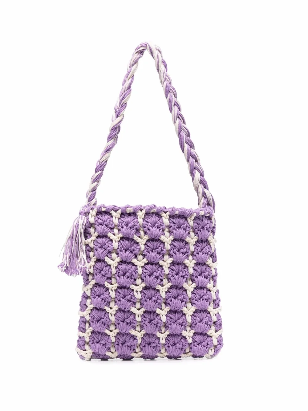 

Marco Rambaldi bolsa de crochet con diseño de dos tonos - Morado