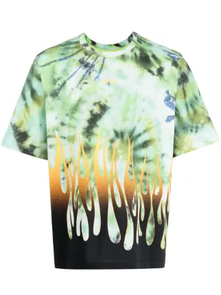 Kenzo tie dye Flame T shirt Farfetch