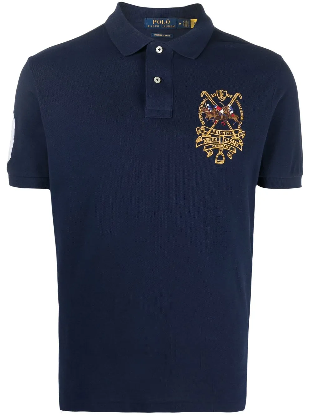 

Polo Ralph Lauren embroidered-logo polo shirt - Blue