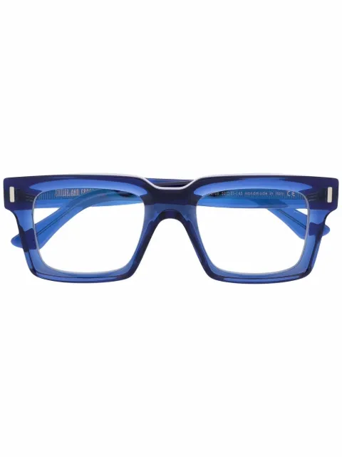 Cutler & Gross Brille mit eckigem Gestell