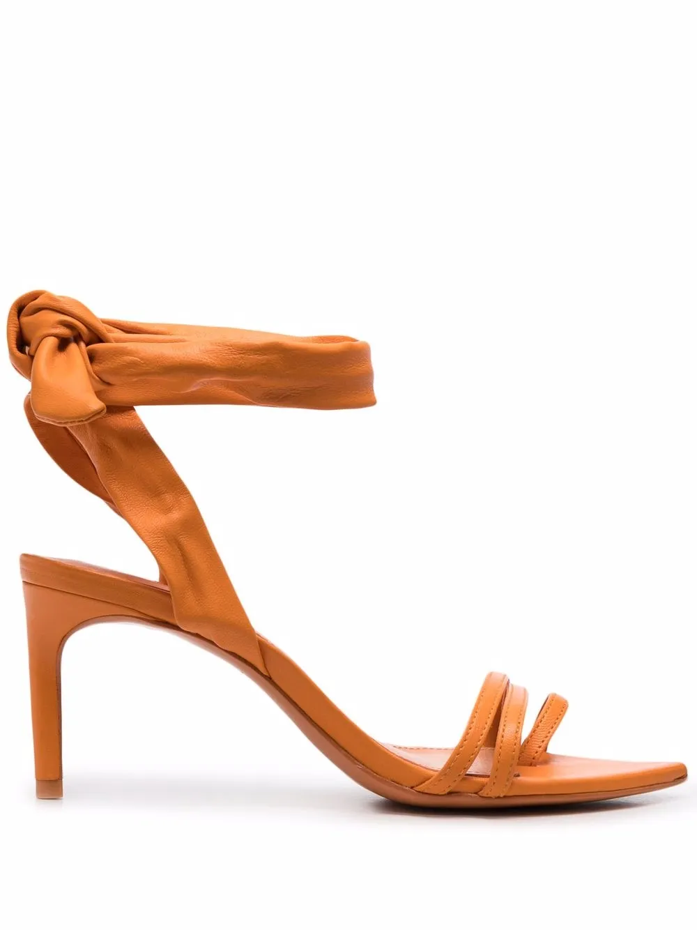 

Schutz sandalias con moño - Naranja