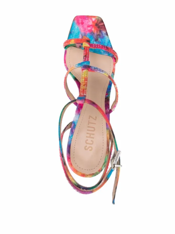 Rainbow deals strappy sandals