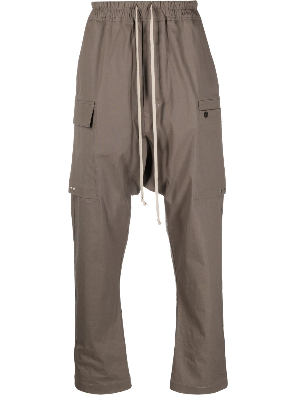 rick owens drop crotch joggers