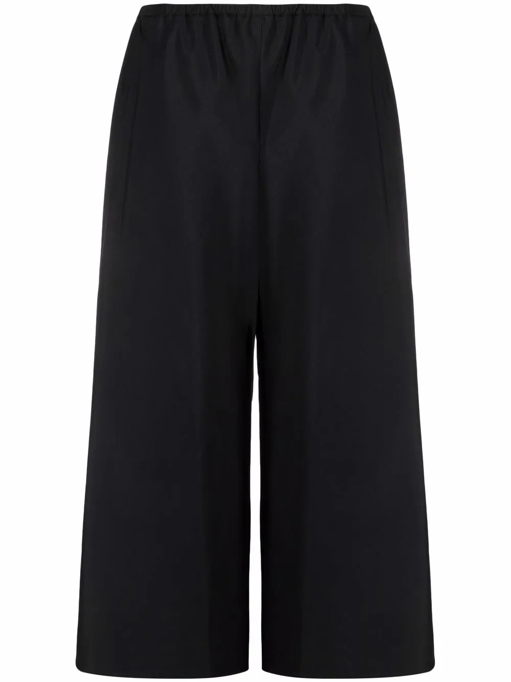 cropped wide leg trousers