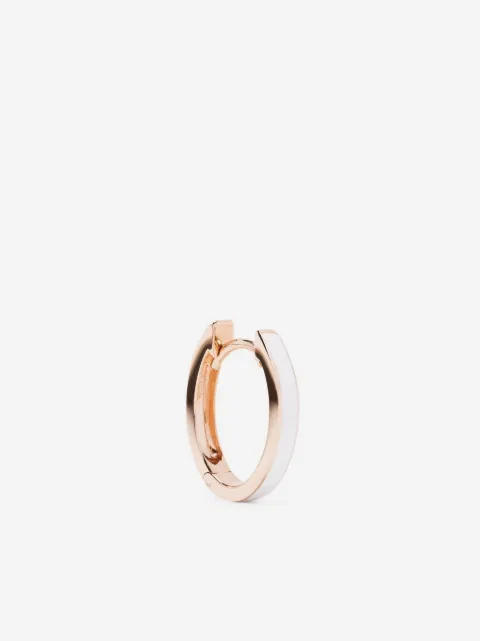 Anapsara 18kt rose gold Micro Cosmos single hoop earring