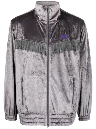 Needles Fringed track-jacket - Farfetch