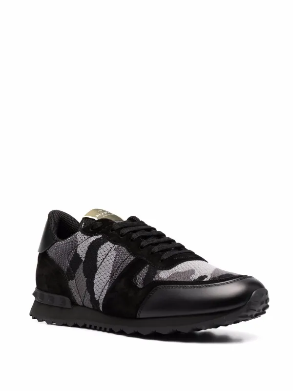 valentino crystal trainers