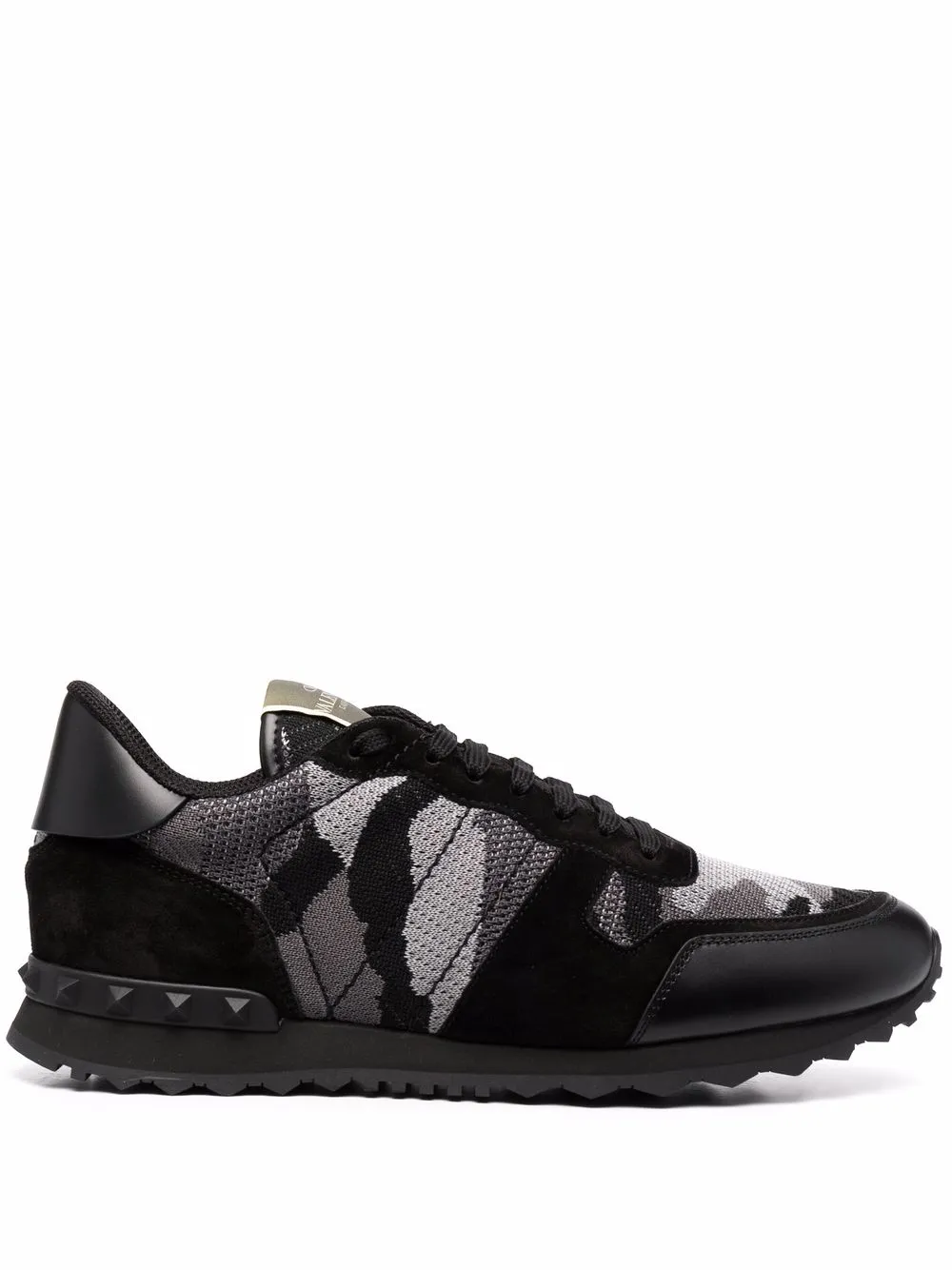 

Valentino Garavani Rockrunner camouflage-print sneakers - Black