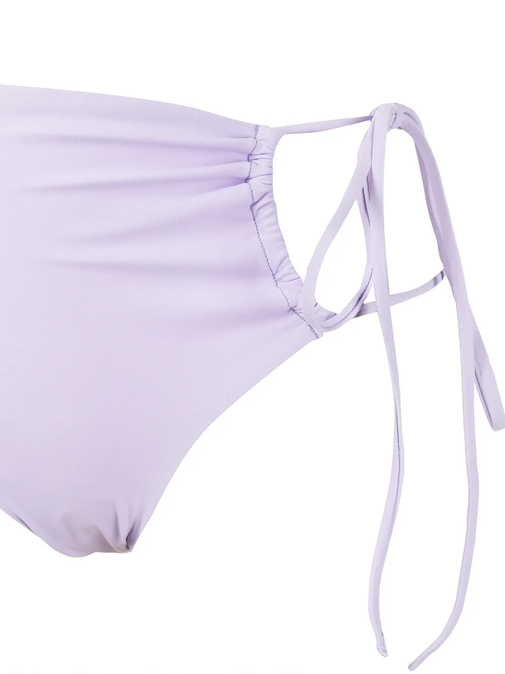  Christopher Esber Ruched Side-tie Swimming Briefs - Purple 