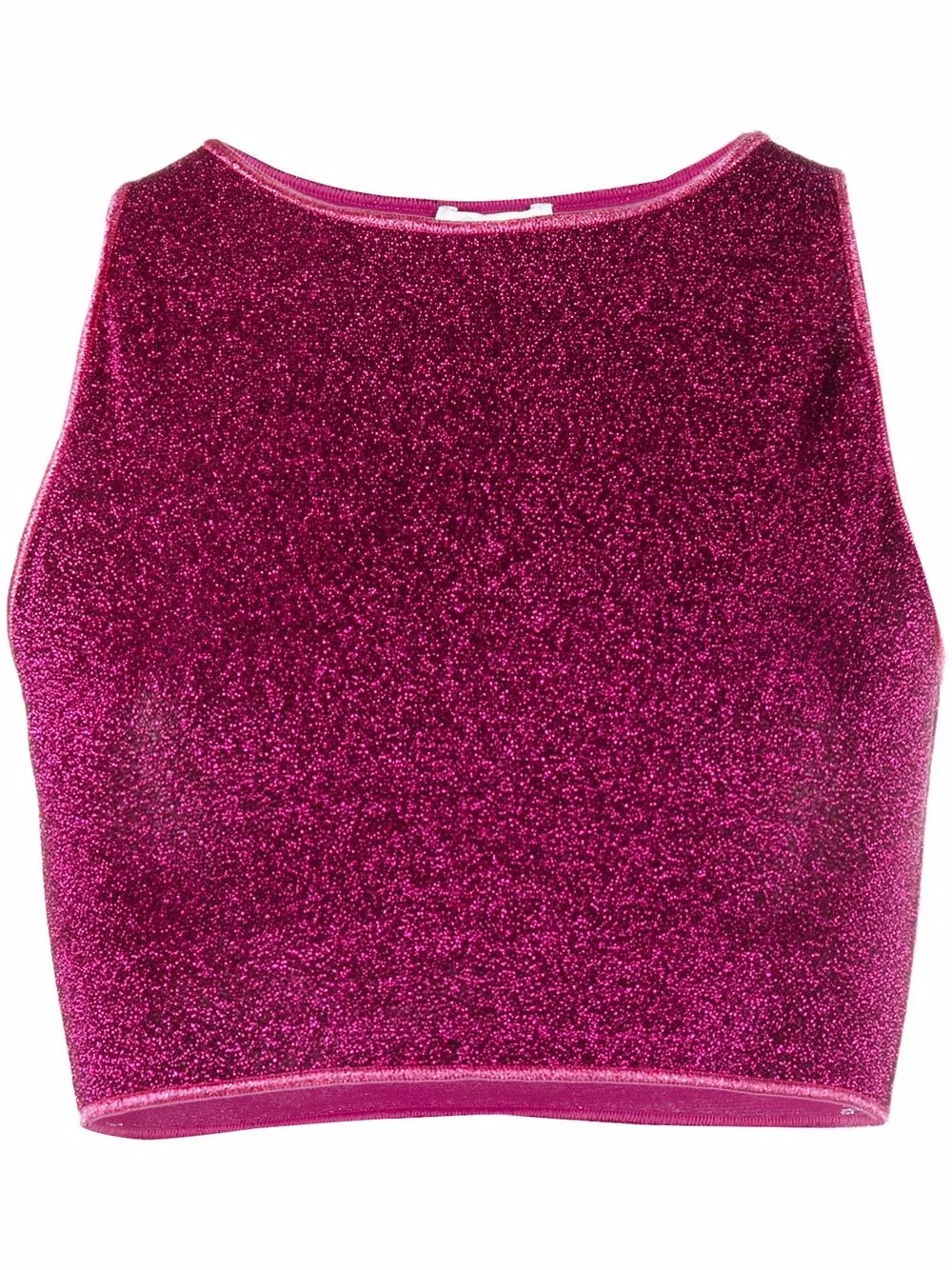 Oséree Glittered Cropped Top - Farfetch