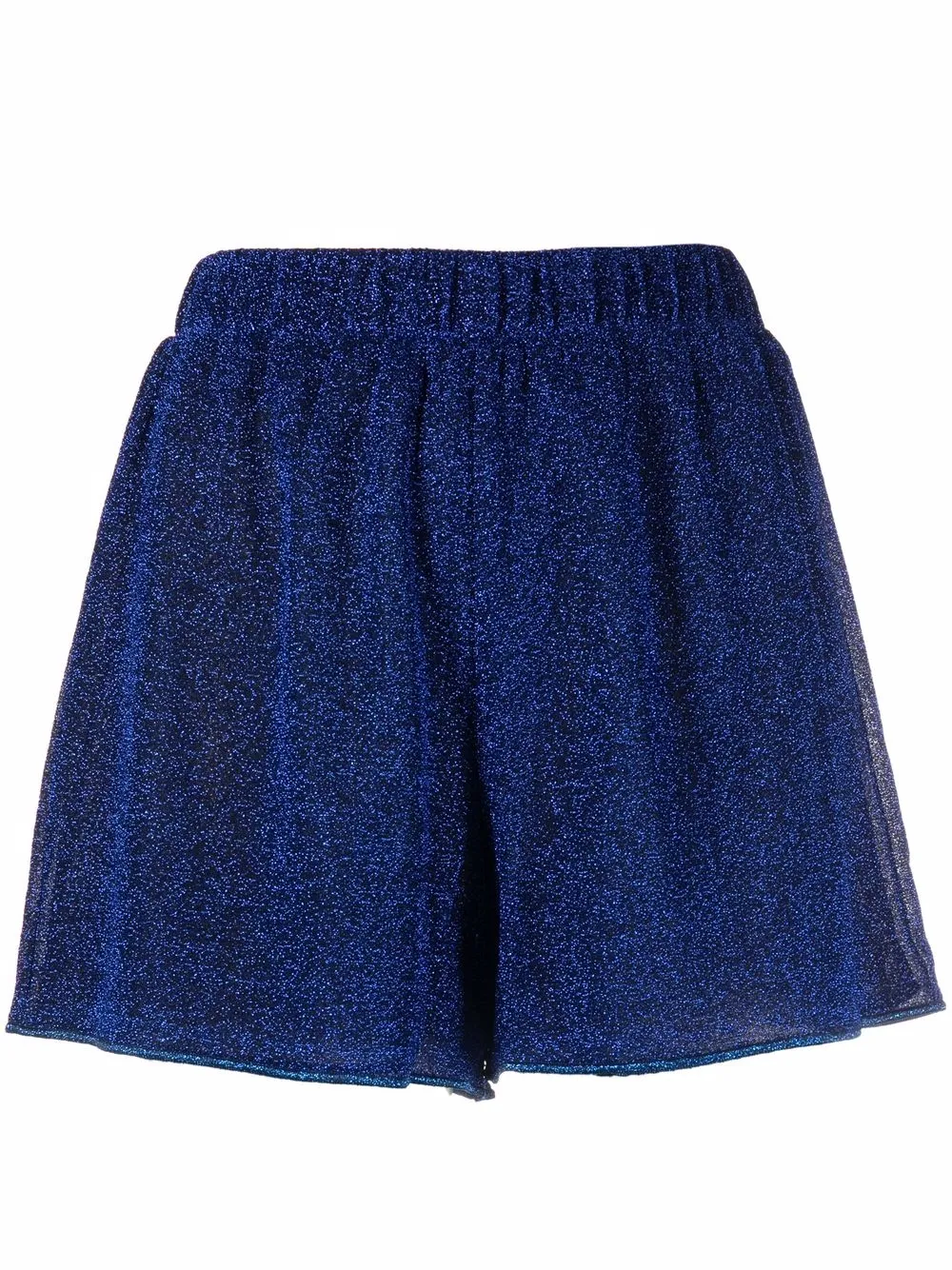 

Oséree shorts con glitter y pretina elástica - Azul