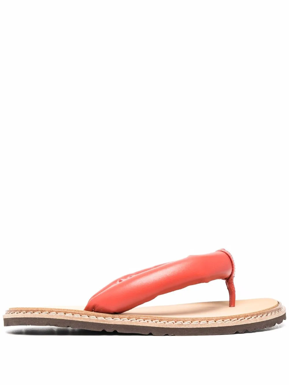 

Sofie D'hoore leather open-toe sandals - Red