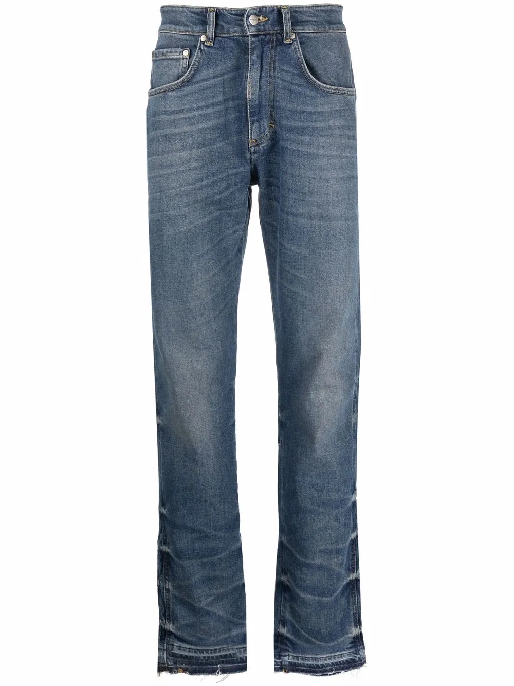 

Represent mid-rise straight jeans - Blue