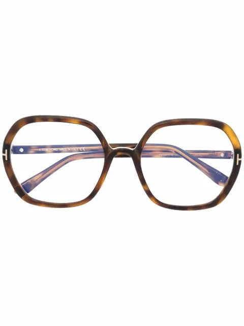 TOM FORD Eyewear oversized round glasses